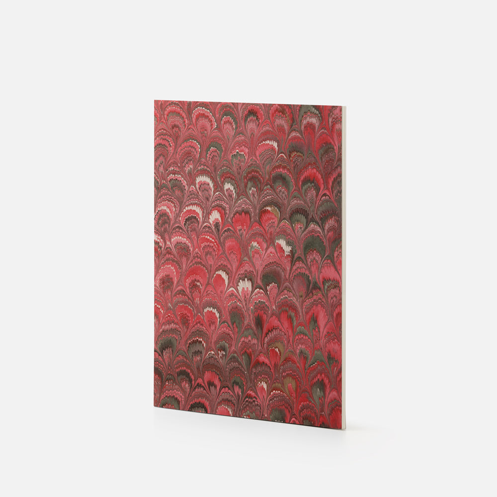 Notebook with lined pages<br> Softcover - Cottonpaper Pavoni Collection