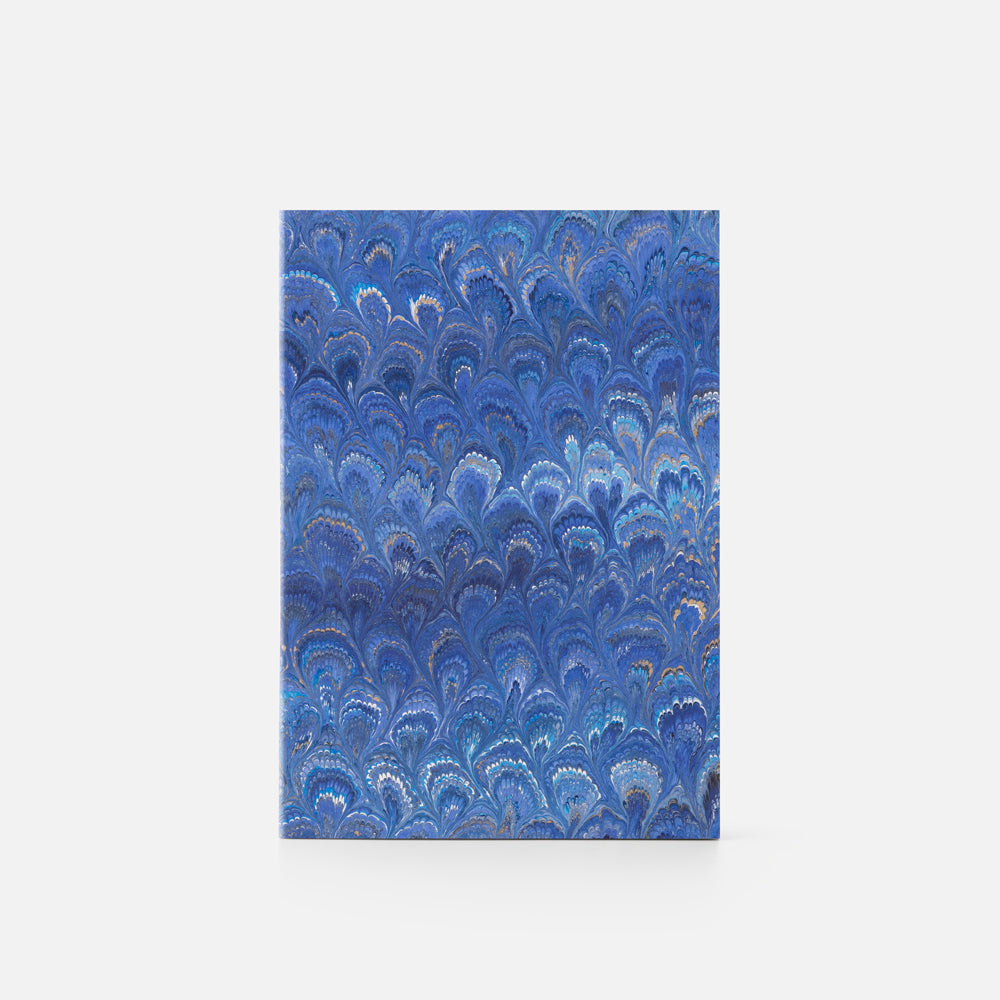 Notebook with lined pages<br> Softcover - Cottonpaper Pavoni Collection