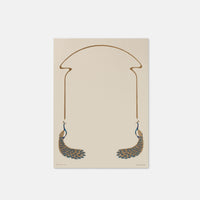 Carta da lettere - Pavoni<br>Collezione Animali