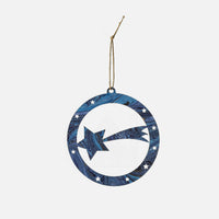 Comet star Christmas bauble - Marbles