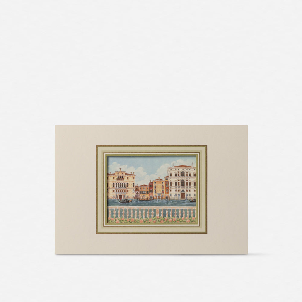 Double card Participation - View of the Grand Canal