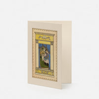 Double window card - Couple mask