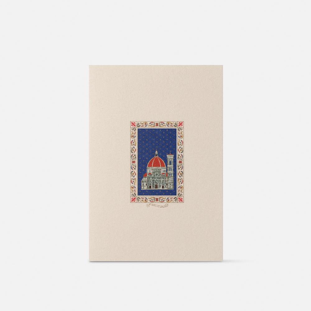 Double card/Participation - Florence Cathedral