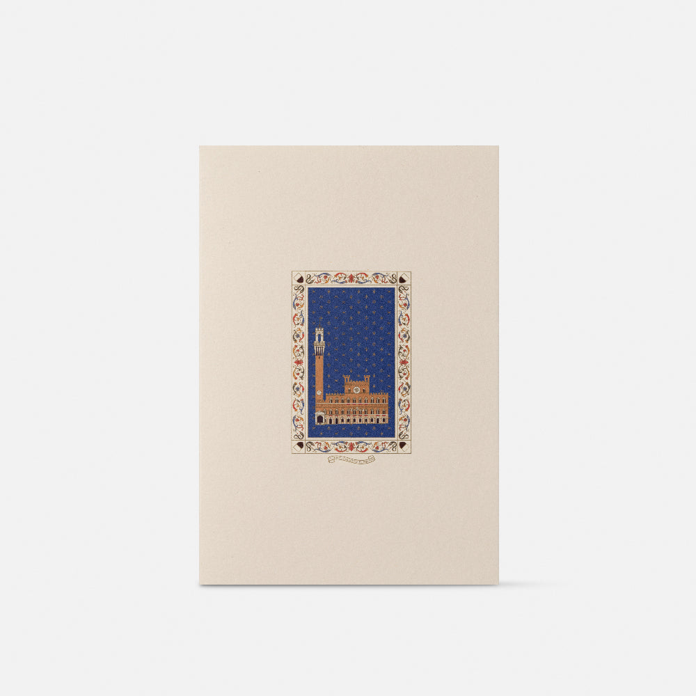 Double card/Participation - Palazzo del Mangia