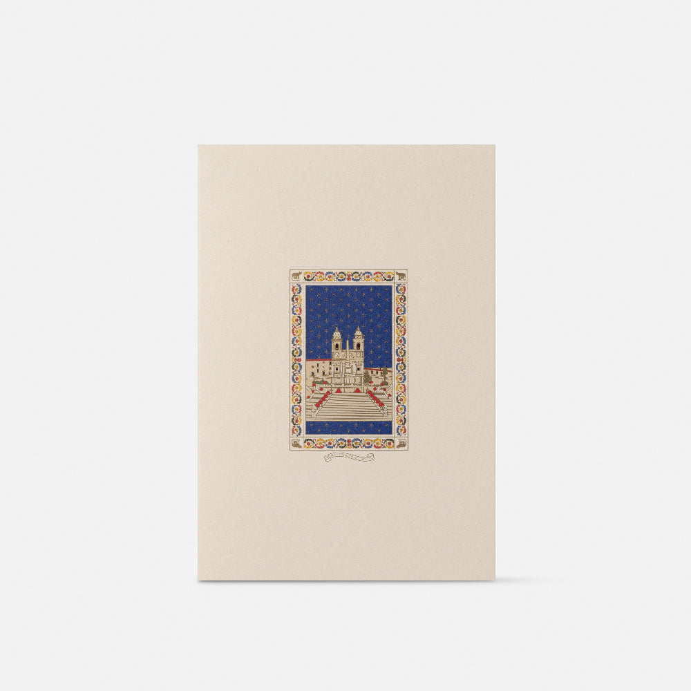 Double card/Participation - Trinita' dei Monti