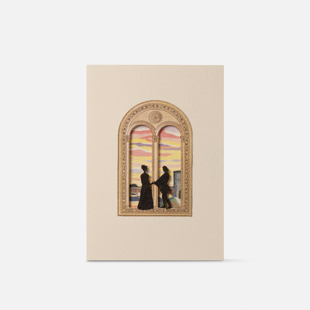 Double card/Participation - Silhouette Ponte Vecchio