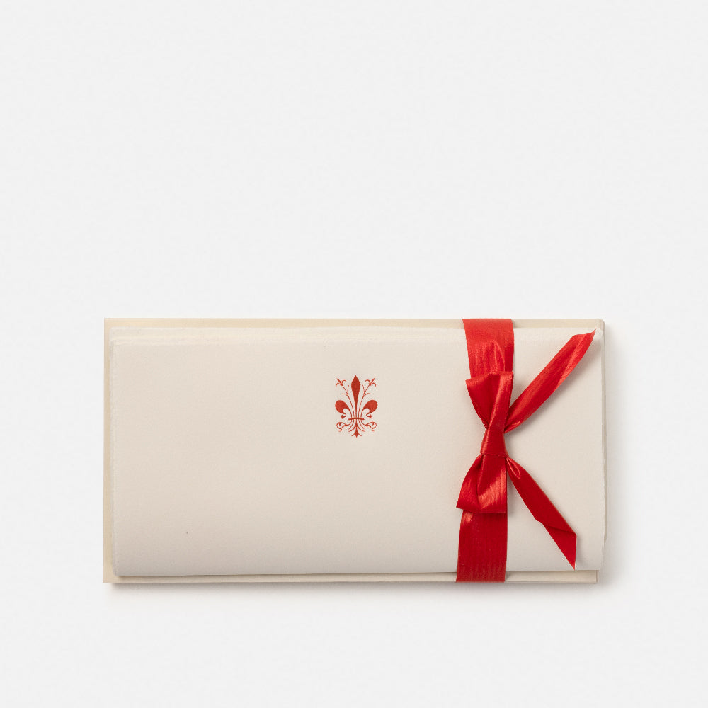 Carta da lettere - Giglio Firenze<br>Collezione Rilievo
