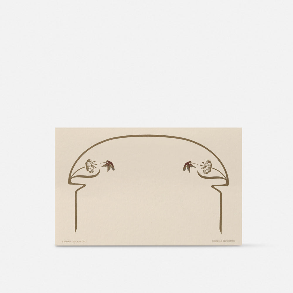 Single card/Invitation - Hummingbird