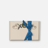 Single card/Invitation - Mallards with garden