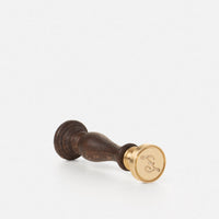 Sigillo in ottone<br>Iniziale in corsivo (A-Z)
