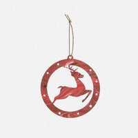 Reindeer Christmas bauble - Marbles