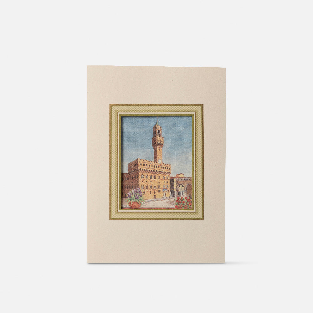 Double card Participation - View of Palazzo Vecchio